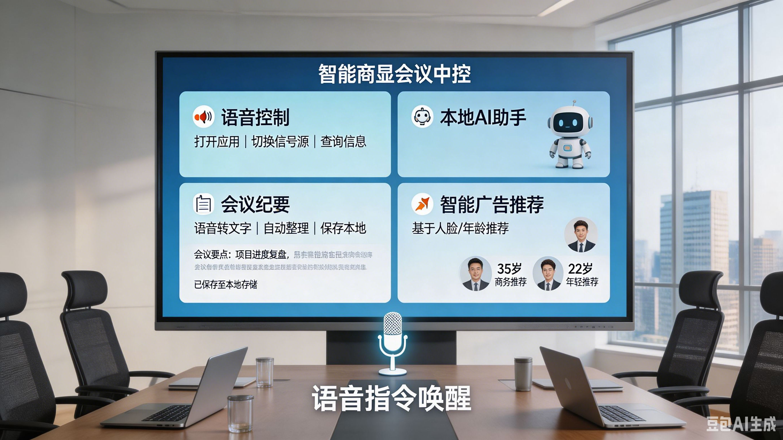 智能商显 / 会议平板中控